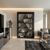 Organic Wooden Storage Shelf For Spa Interiors