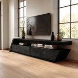 Modern Geometric TV Stand For Living Room