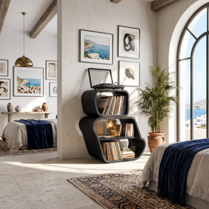 Mid Century Vinyl Record Console For Livingroom Style
