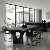 Elegant Sculptural Dining Table For Dining Room