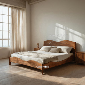 Luxury Set Headboard And Bed Frame For Bedroom