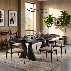 Farmhouse Dining Table For Vintage Furniture Look