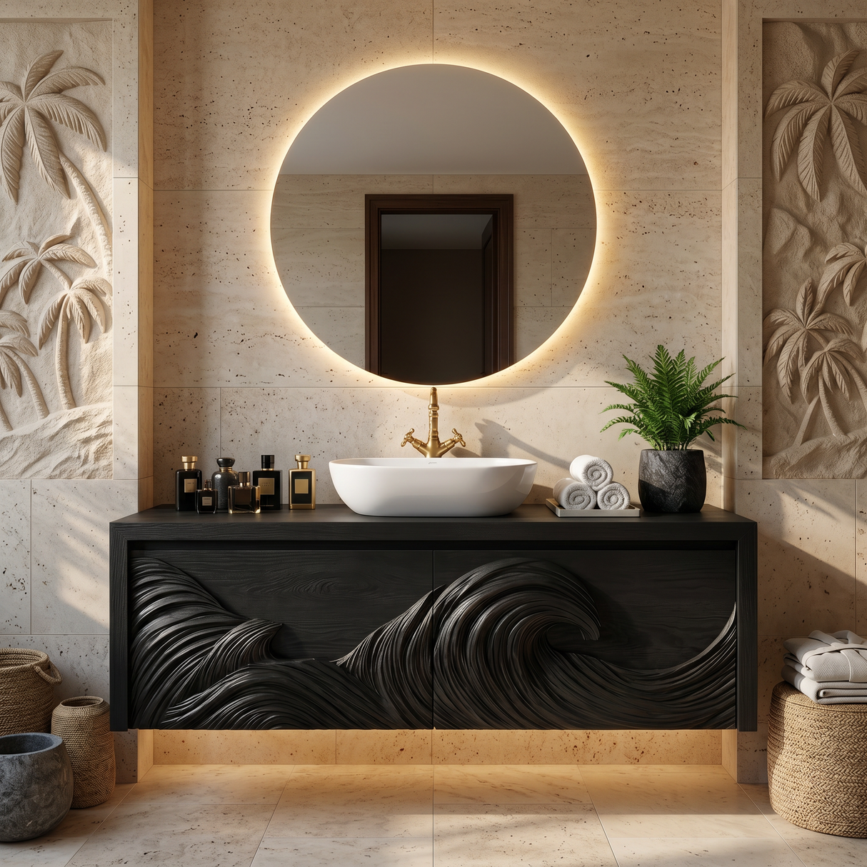 Modern Floating Bathroom Vanity For Luxury Home