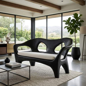 Luxury Sofa With Sculptural Form Bold Statement For Home