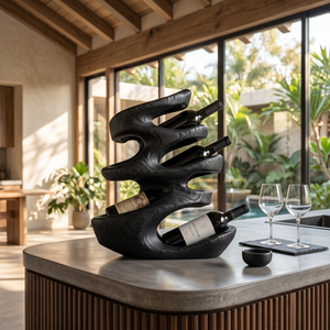 Farmhouse Wine Holder For Cozy Dining Room