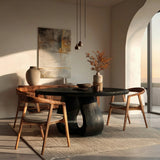 Contemporary Wooden Dining Table For Dining Area