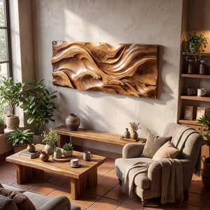Ocean Inspired Wood Wall Art For Modern Coastal Home Decor