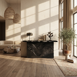 Modern Raw Edge Entry Table For Open Living Interior