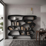 Organic Sculptural Bookshelf For Living Room Or Office Decor