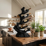Rustic Wine Stand For Furniture Rustic Wood Display