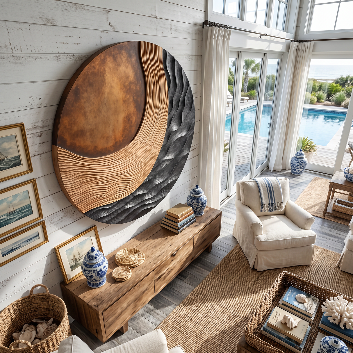 Farmhouse 3D Wood Wall Art For Bedroom Rustic Ambience