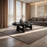 Organic Oval Coffee Table For Loft Living