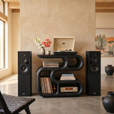 Minimalist Record Player Cabinet For Apartment Living Space