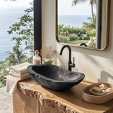 Handcrafted Wooden Vessel Sink For Timeless Bathroom Style