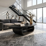 Modern Solid Wood Low Coffee Table For Living Room Furniture Decor