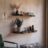 Farmhouse Wooden Floating Shelf For Living Room Holiday Decoration