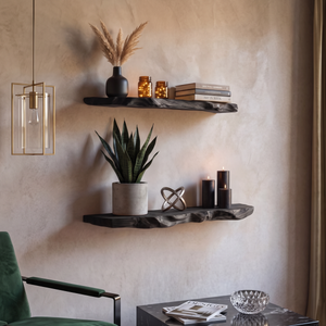 Farmhouse Wooden Floating Shelf For Living Room Holiday Decoration