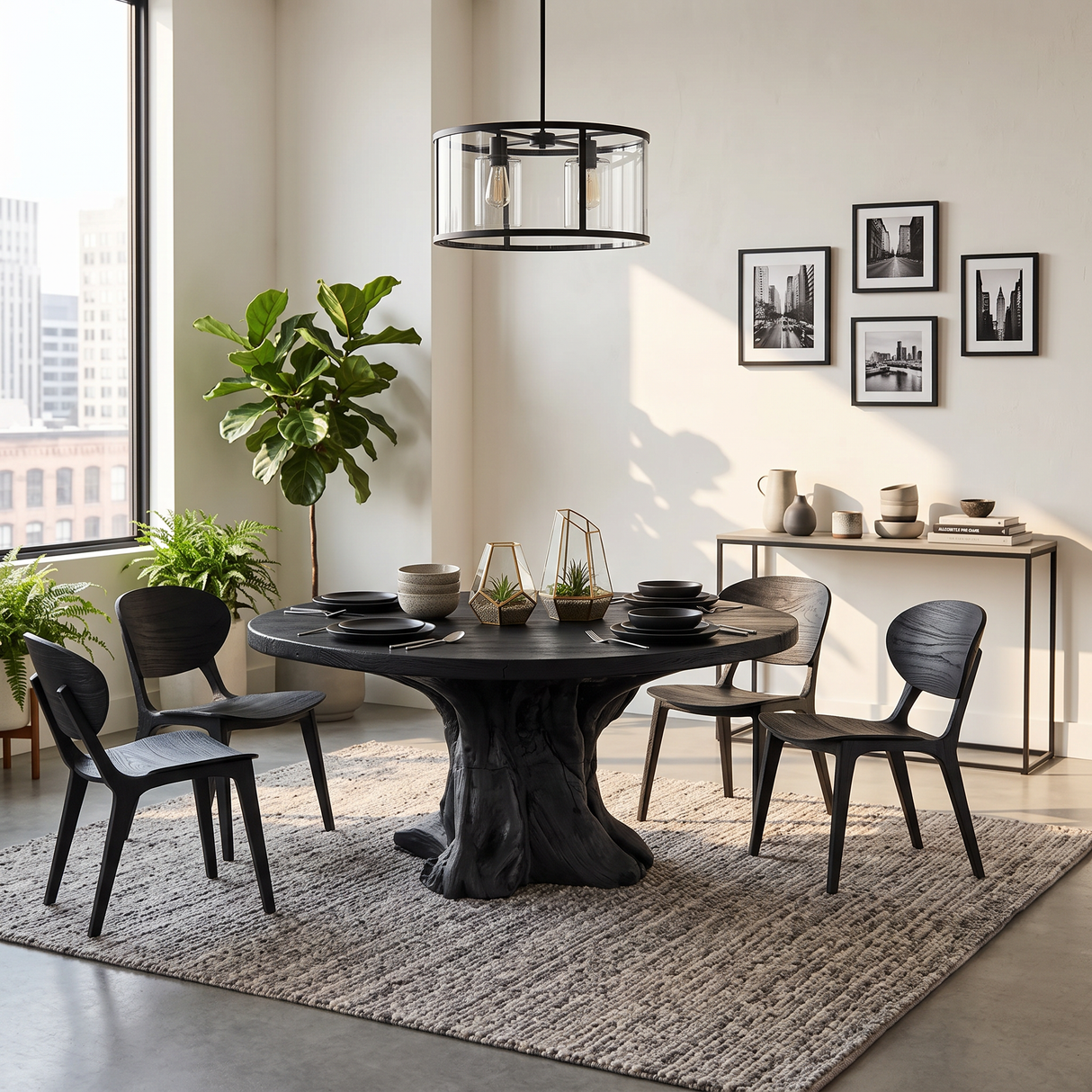 Handcrafted Dining Table For Thoughtful Interiors