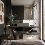Handcrafted Solid Wood Vanity For Natural Interiors
