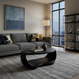 Modern Coffee Table Oval Shape For Living Room