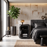 Rustic Wooden Nightstand Bedroom Furniture Essential