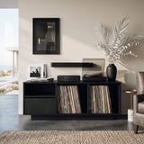 Contemporary Turntable Record Cabinet For Living Room