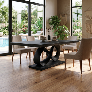 Rustic Kitchen Table For Outdoor Patio Kitchen