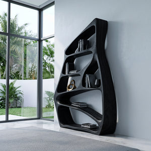 Modern Freeform Bookshelf For Living Room