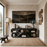 Organic Sculptural Console Table For Designer Entryway