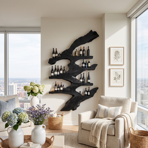 Handcrafted Wine Stand For Kitchen Wine Bottle Rack
