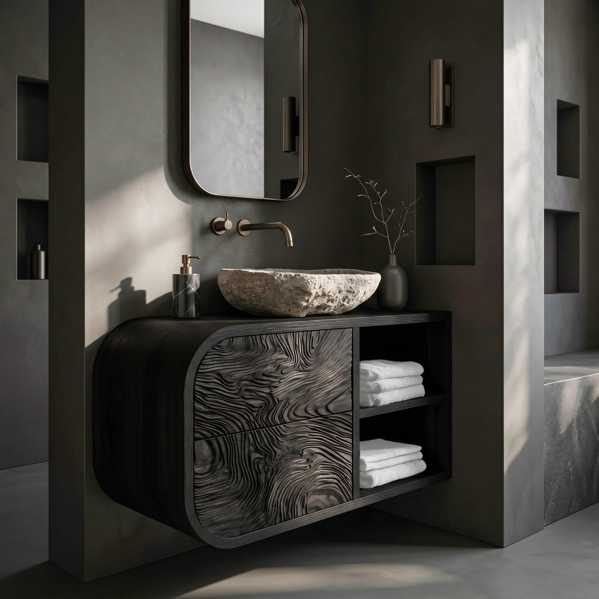 Modern Floating Bathroom Vanity For Luxury Bathroom