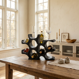 Rustic Wine Holder For Warm Kitchen