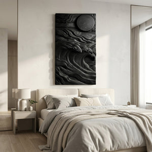 Organic Sculptural Wave Wooden Wall Art For Wall Decor