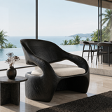 Organic Sculptural Lounge Chair For Living Or Bedroom