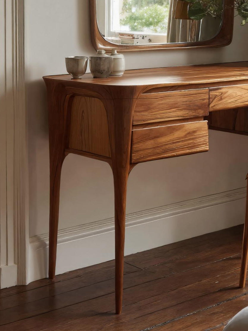 Handmade Vanity Desk With Drawers For Bedroom