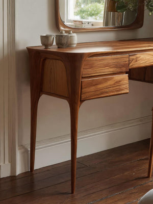 Handmade Vanity Desk With Drawers For Bedroom