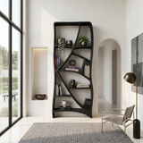 Minimalist Display Bookshelf For Cozy Lounge Corner