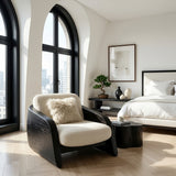 Modern Natural Wood Chair For Relaxing Living Space