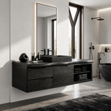 Japandi Wall Mounted Vanity Urban Loft Bathroom
