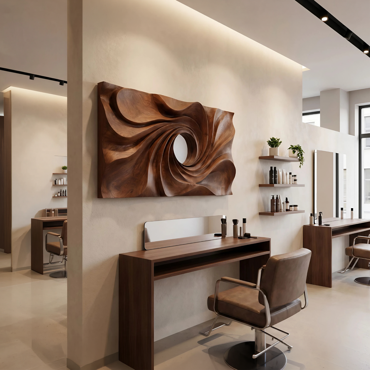 Minimalist Abstract Wall Decor Panel For Living Room