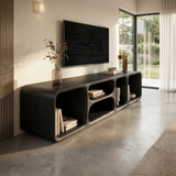 Contemporary Wooden TV Unit Luxury Interior