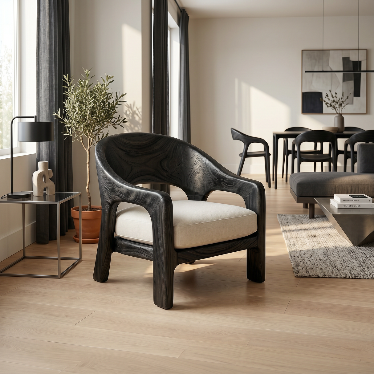 European Contemporary Lounge Chair Luxury Bedroom