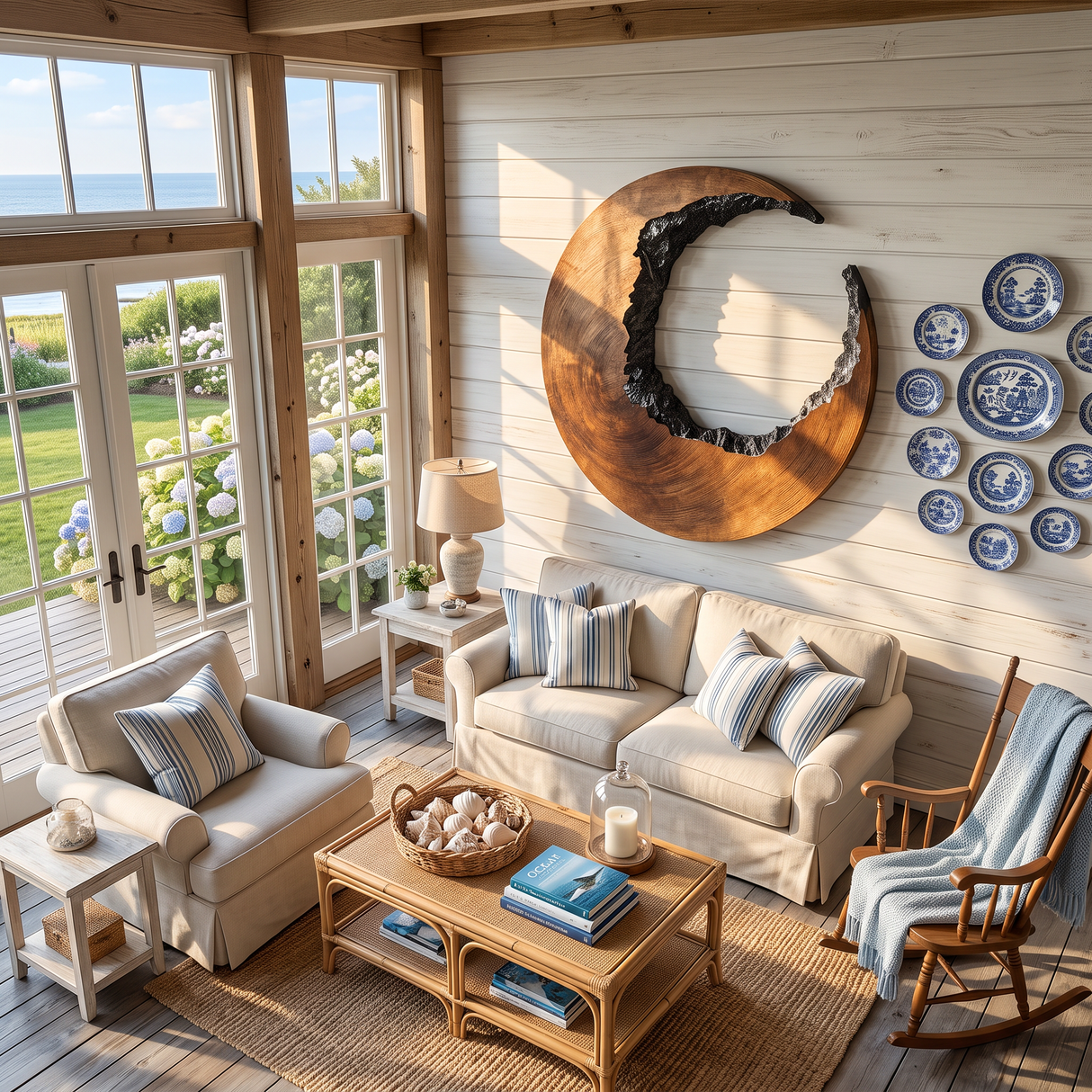 Mid Century 3D Wood Wall Art For Furniture Home Makeover