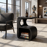 Scandinavian Flowing Accent Table For Reading Lounge Interior