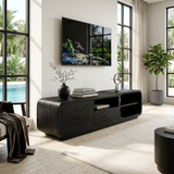 Curved Organic TV Stand Designer Residence