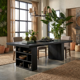 Modern Kitchen Table With Storage Cabinet