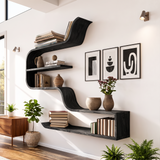Handcrafted Wooden Entryway Organizer Shelf For Hallway Storage