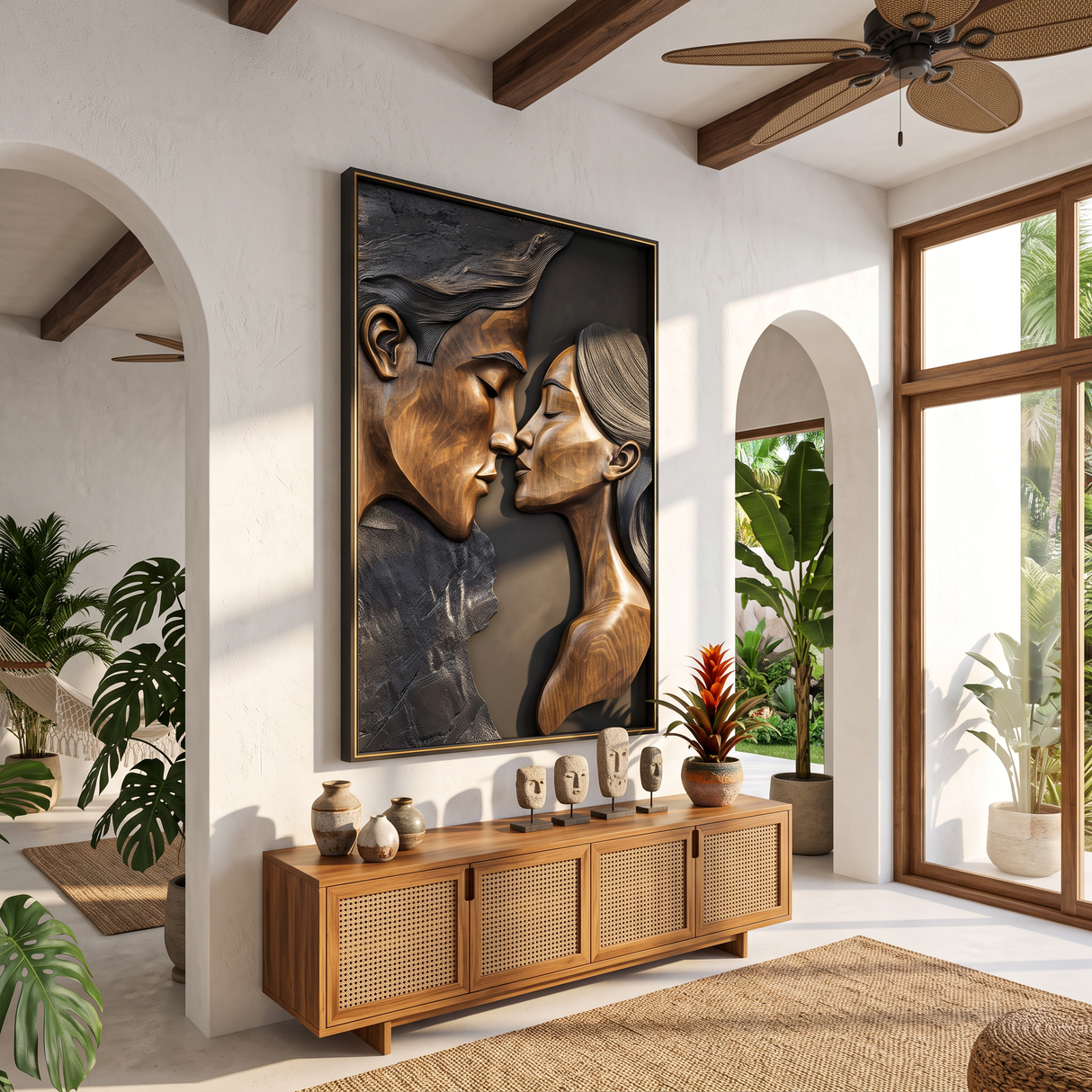 Farmhouse Wood Wall Sculpture For Entryway Decor Ideas