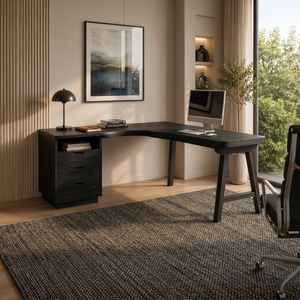 Organic Executive Desk Bedroom Workspace