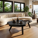 Farmhouse Solid Wood Coffee Table For Living Roomdecor And Home Style
